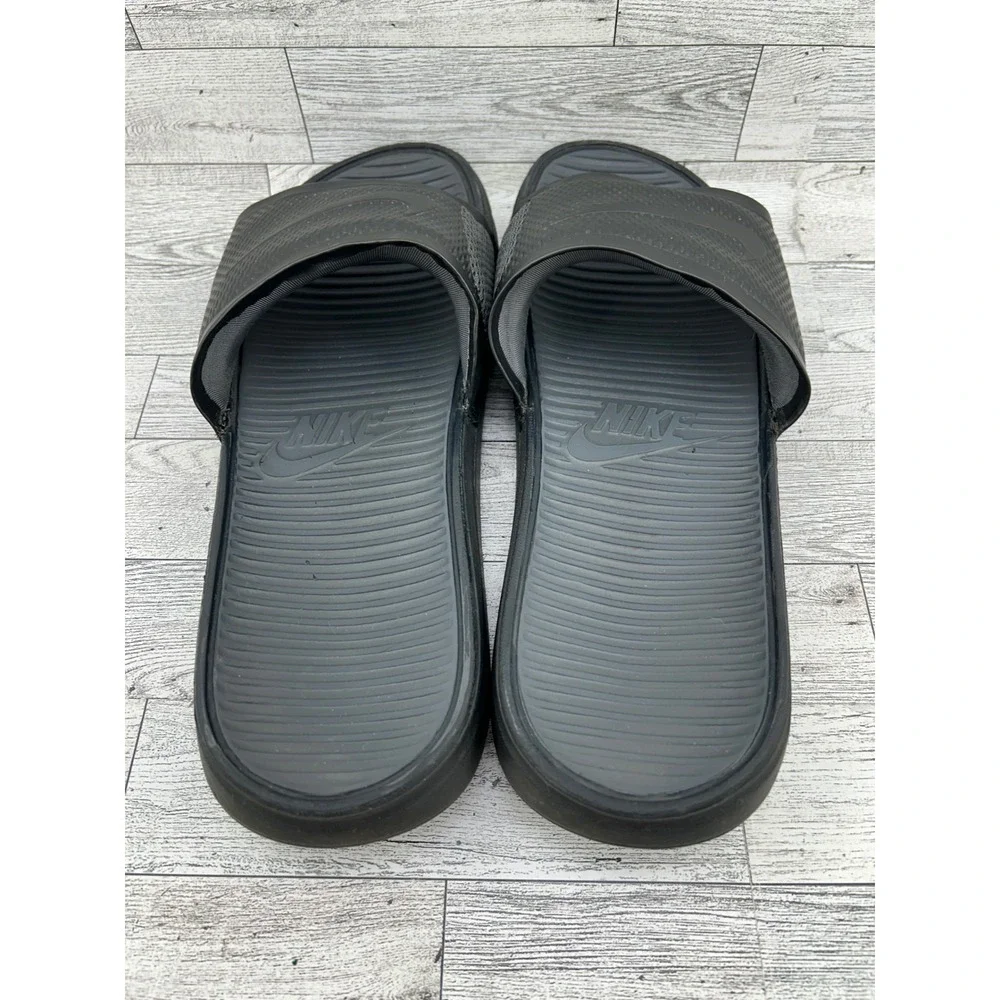 Nike Victori One Slide Black Men's Size 12 Sandals Shower‎ Pool Beach